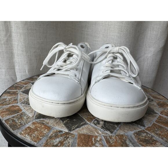 Birkenstock Bend Low Leather Sneakers White Size 40 (US W9/M7) Regular Fit - Picture 3 of 10